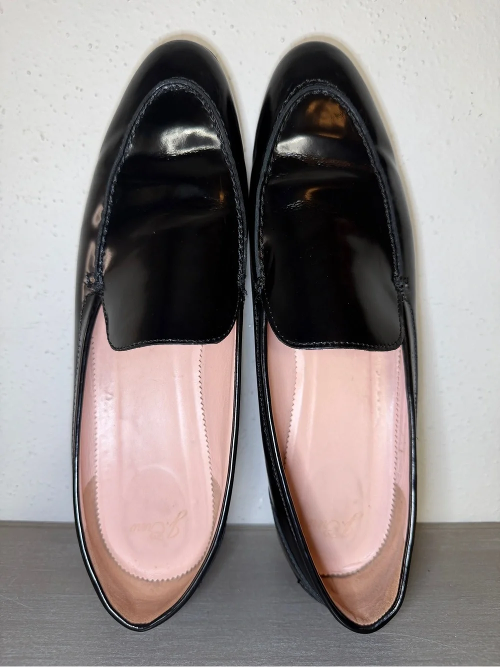 J.Crew Men's Italian Fine Leather Spazzolato Loafers Slip On Dress Shoes Size 12